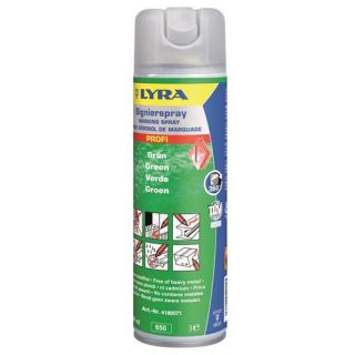Lyra - Markeerspray PROFI 500 ml - groen