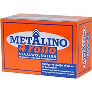 Metalino - Staalwol Rollo 4-stuks