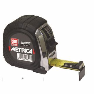Metrica - Rolbandmaat 5m x 25mm met extra sterke magneet