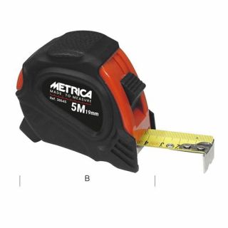 Metrica - Rolbandmaat 5m x 25mm 3-stop