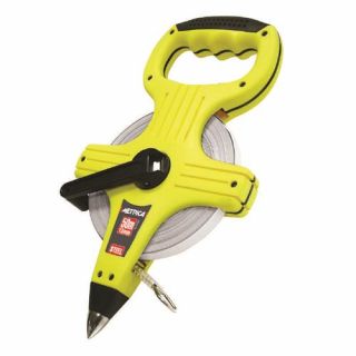 Metrica - Landmeter met stalen band class II, 50 m x 13mm