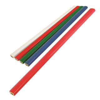 Metrica - Timmermanspotlood vlak-ovaal rood 300mm