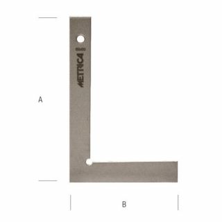 Metrica - Smidswinkelhaak plat, staal verzinkt, 300 x200mm