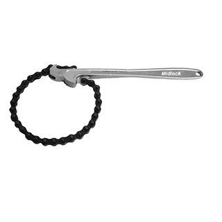 Midlock - Oliefilterkettingsleutel extra lang