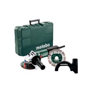 Metabo - WEV 850-125 Set - Haakse slijper 230V