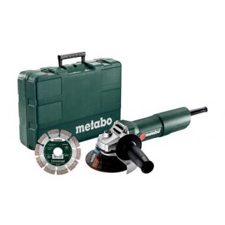 Metabo - W 750-125 Set - Haakse slijper 230V