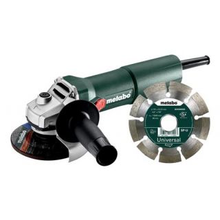 Metabo - W 750-115 Set - Haakse slijper 230V