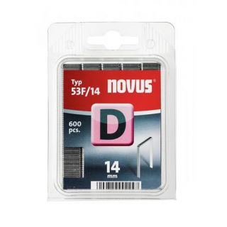 Novus - Vlakdraad nieten D 53F/14mm, 600 st.