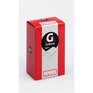 Novus - Vlakdraad nieten G 11/8mm, 5000 st.
