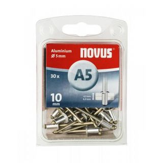 Novus - Blindklinknagel A5 X 10mm, aluminium SB, 30 st.
