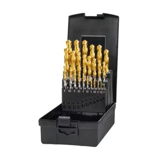 Phantom - Set Spiraalboren DIN 338 TiN-tip‚ 1-13x0‚5mm