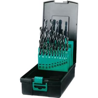 Phantom - Set Spiraalboren DIN 338, 1-10x0‚5mm + Tapmaten