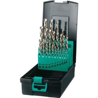 Phantom - Set Spiraalboren DIN 338, 1-10‚5x0‚5mm + tapmaten