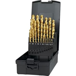 Phantom - Set Spiraalboren DIN 338 TiN, 1-13x0‚5mm
