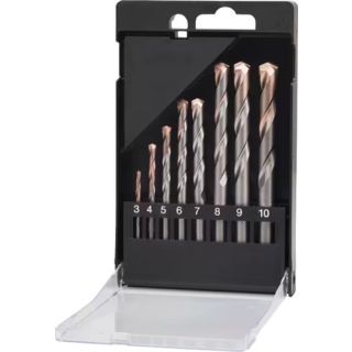 Phantom - Set Steenboren, 3‚ 4‚ 5‚ 6‚ 7‚ 8‚ 9‚ 10mm