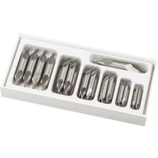 Phantom - Set Centerboren DIN 333-A, 1x3‚15 - 5x12‚5mm 30x