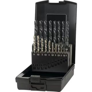 Phantom - Set Spiraalboren DIN 338 links, 1-10x0‚5mm