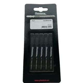 Phantom - HSS Bi-Metaal Decoupeerzaag T 132-1‚8/2‚5G 5-st.