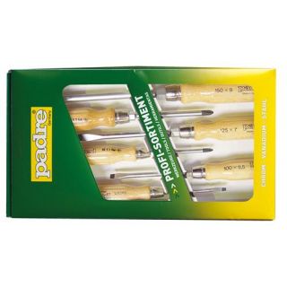 Padre - Schroevendtaaierset met houten hecht SL/PH, 6-delig