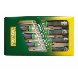 Padre - Schroevendraaierset SL/PH/PZ met 6-kant, 7-delig