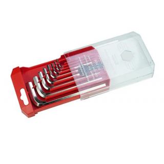 Padre - Korte inbussleutelset in schuifcassette, 8-delig