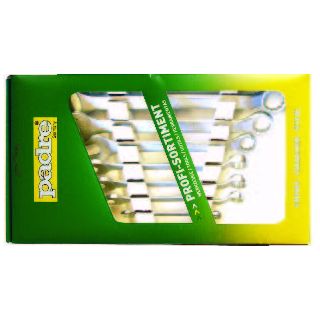 Padre - Steek/ringsleutels set in showcase, 7-dlg