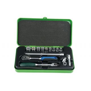 Padre - 1/4" Doppenset 6-kant, 14-delig