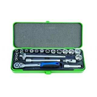 Padre - 3/8" Doppenset 6-kant, 20-delig