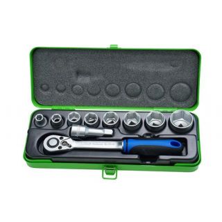 Padre - 1/2" Doppenset 6-kant, 10-delig