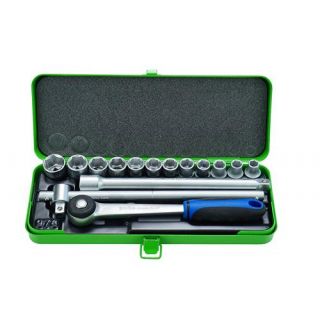 Padre - 1/2" Doppenset 6-kant (inch), 14-delig