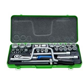 Padre - 1/2" Doppenset 6-kant (inch), 26-delig