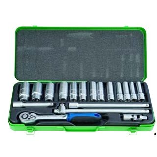 Padre - 1/2" Doppenset inbus, 18-delig