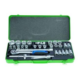 Padre - 1/2" Doppenset 12-kant + Inbus, 32-delig