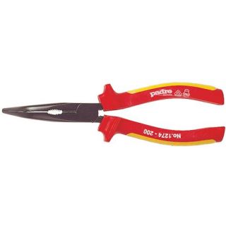 Padre - VDE gebogen telefoontang met knipper, 170mm