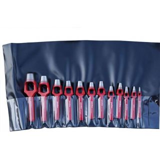 Padre - Holpijpenset, 3-25mm in plastic-roltas, 12-delig