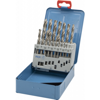 Padre - HSS-GK Spiraalboren set, 19-delig 1-10mm