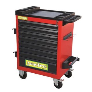 Padre - Gereedschapswagen zwart met 8 laden + module set 225