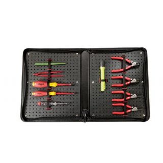 Parat - Presentatiemap met ritssluiting leer