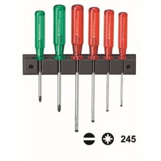 PB - Classic schroevendraaierset PZ + sleuf, 6-dlg