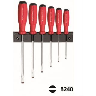 PB - SwissGrip sleufschroevendraaierset, 6-dlg