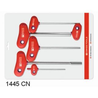 PB - T-hecht inbusschroevendraaierset, 6-dlg