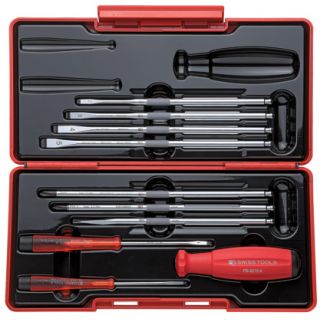 PB - SwissGrip insteek schroevendraaierset PH + sleuf 10-dlg