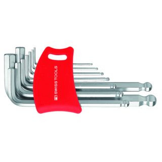 PB - Korte stiftsleutelset inbus met KK 1.5-10.0mm, 9-dlg