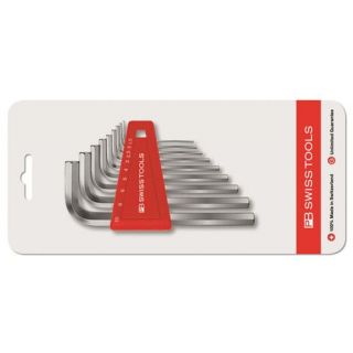 PB - Korte stiftsleutelset inbus, 1.5-8.0mm, 8-dlg