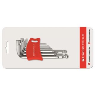 PB - Korte stiftsleutelset inbus met KK 1.5-10.0mm