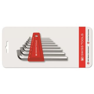 PB - Korte stubby stiftsleutelset inbus, 9-dlg