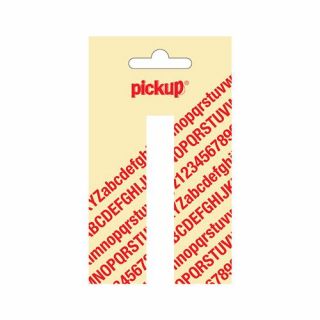 Pickup - Plakletter Nobel 60mm wit - I