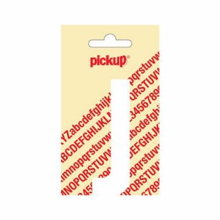 Pickup - Plakletter Nobel 60mm wit - J