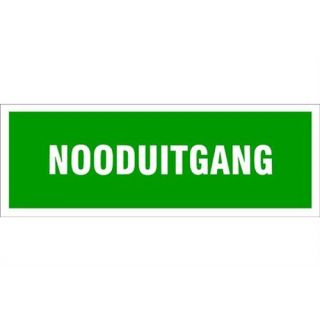 Pickup - Nooduitgang 330x120mm