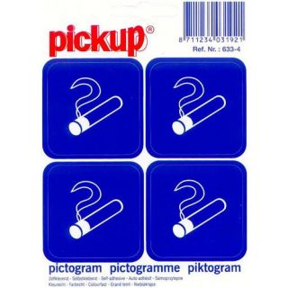 Pickup - Pictogram 100x100 P633-4 Roken toegestaan.